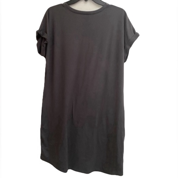 Munki Munki Peanuts Women’s Soft Nightshirt, Color Grey, SleepWear,Size Medium. - Picture 4 of 10